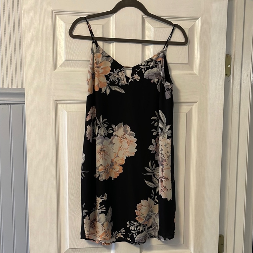 Chic Floral Slip Dress